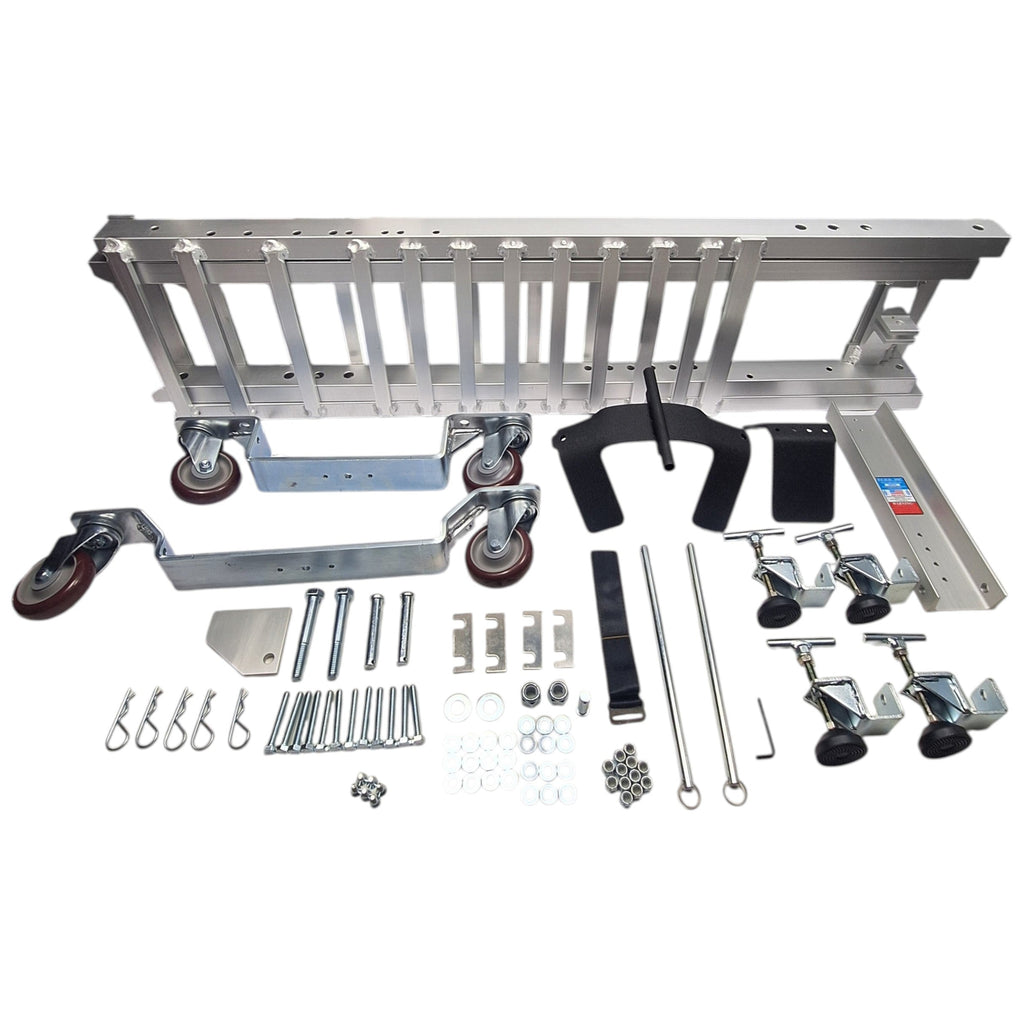 Condor Movable Garage Dolly Motorcycle Wheel Chock Trailer Stand Up to 1300# (GD-3500)