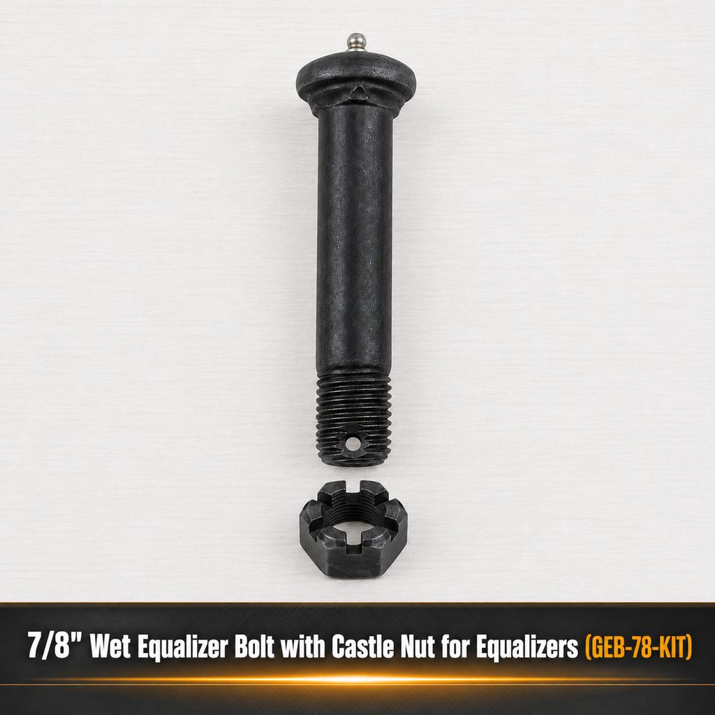 7/8" Wet Equalizer Bolt with Castle Nut for Equalizers (GEB-78-KIT)