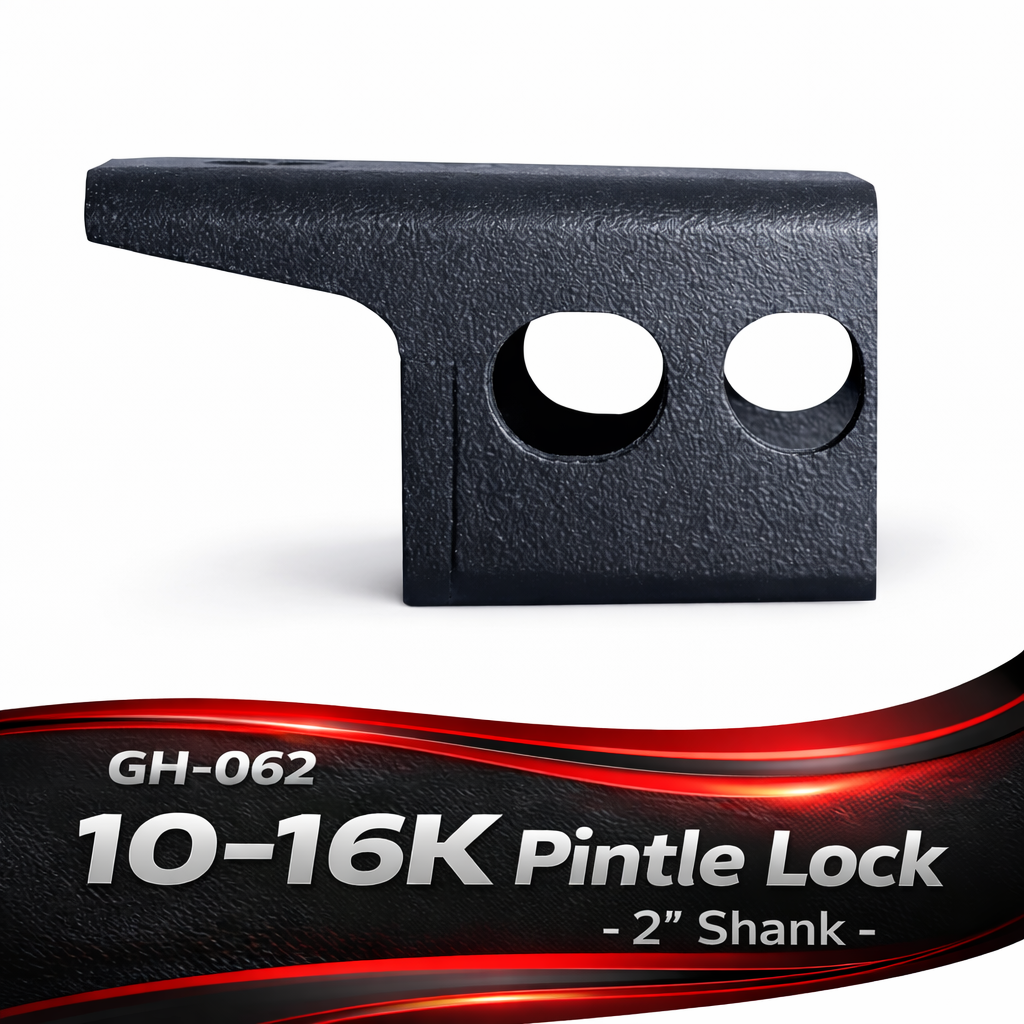 GEN-Y 10–16K Pintle Lock – 2" Shank & GH-096 Hitch Pin & Twist Clip (GH-032)