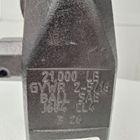 Gen-Y Admiral Bumper Coupler with SnapLatch – 20,000 lb Capacity – 2,000 lb Tongue Weight (GH-24001)