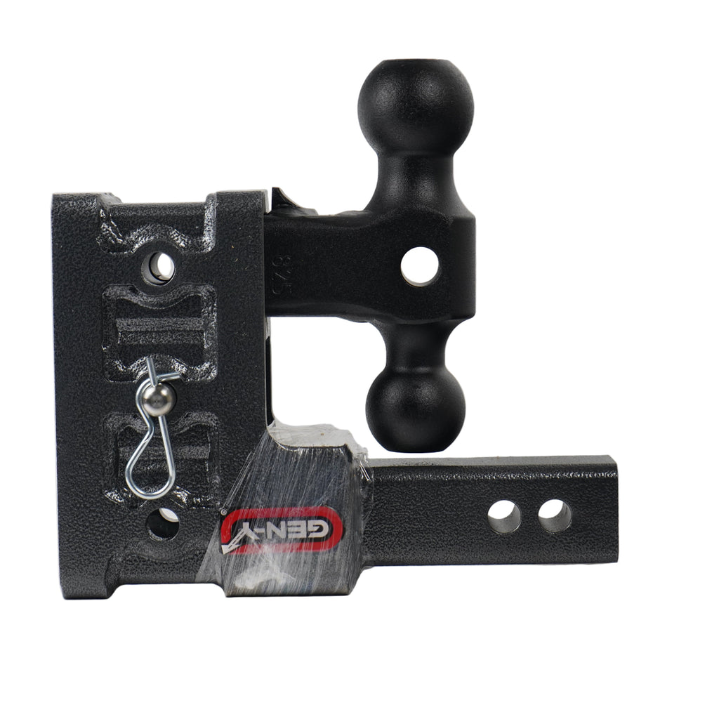 GEN-Y MEGA-DUTY 16K Drop Hitch – 2" Shank – 5" Drop – Dual-Ball Mount (GH-513)