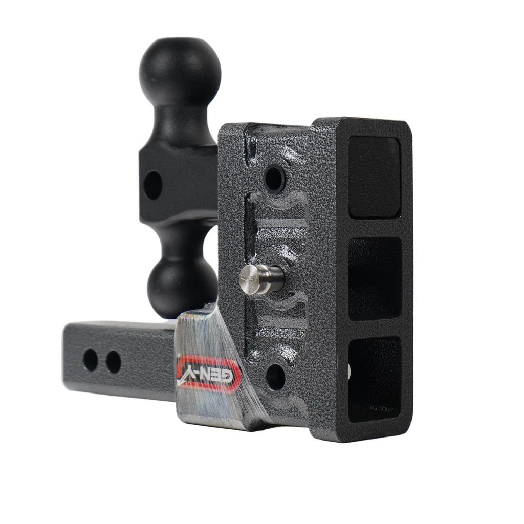 GEN-Y MEGA-DUTY 16K Drop Hitch – 2" Shank – 5" Drop – Dual-Ball Mount (GH-513)