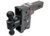 GEN-Y Adjustable 2-Ball Mount w/ Stacked Receivers - 2-1/2" Hitch - 6" Drop/Rise - 21K (GH-613)