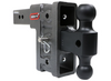 GEN-Y Adjustable 2-Ball Mount w/ Stacked Receivers - 2-1/2" Hitch - 6" Drop/Rise - 21K (GH-613)