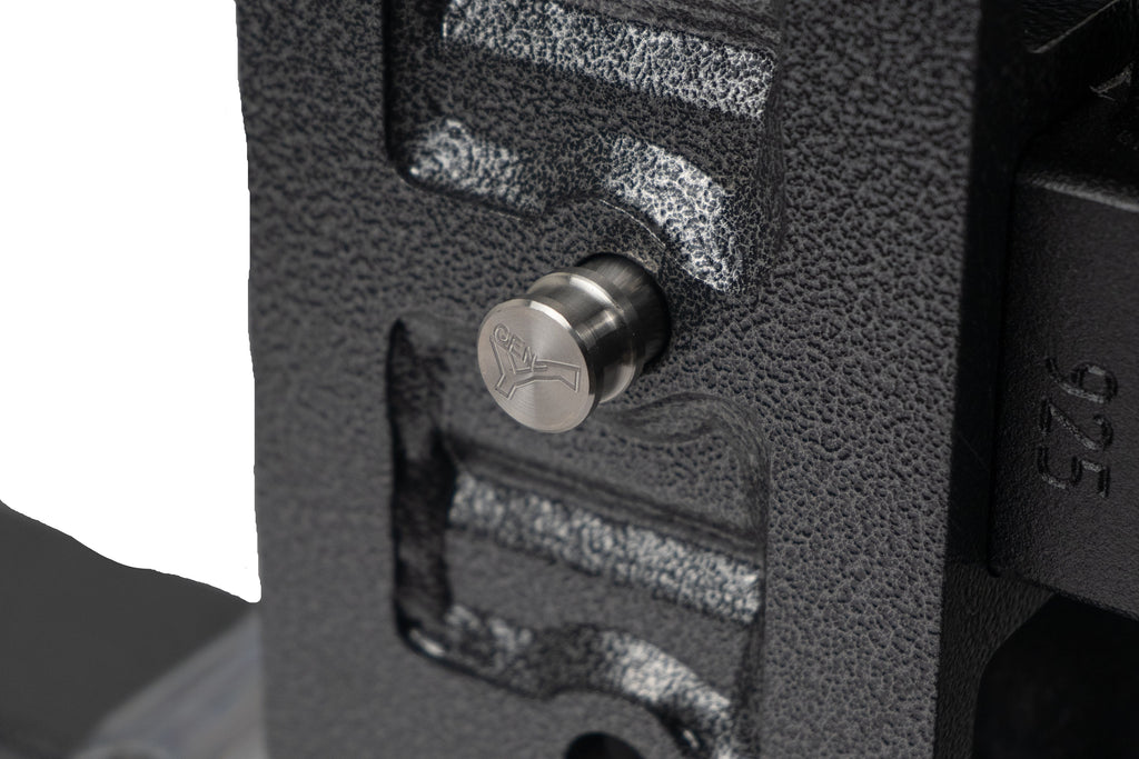 GEN-Y Hitch GH-614 - Gen-Y Mega Duty 2.5in Shank 9in Drop 3K TW 21K Hitch w/GH-061 Dual-Ball