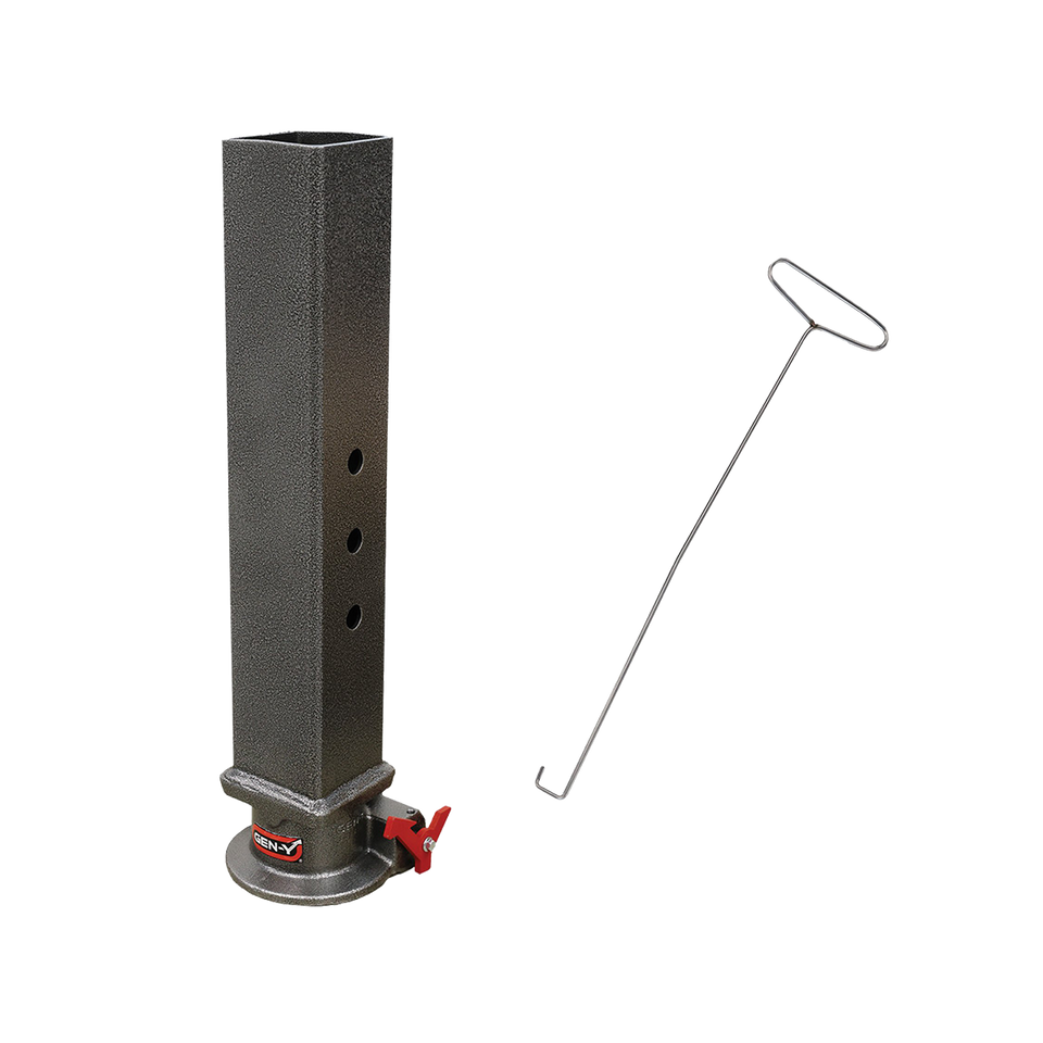 GH-7101 - Gen-Y VIKING Gooseneck Coupler, Square Tube