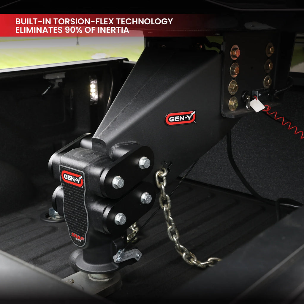 GEN-Y 5th Wheel to Gooseneck Pin Box — 30K GTW / 6.5K TW (GH-8076AL)