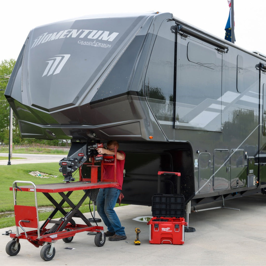 GEN-Y 5th Wheel to Gooseneck Pin Box — 30K GTW / 6.5K TW (GH-8076AL)