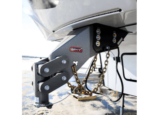 GEN-Y 5th Wheel to Gooseneck Pin Box — 30K GTW / 6.5K TW (GH-8076AL)