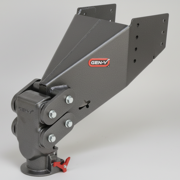 Mechanical component with GEN-Y logo on a white background