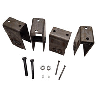 Dexter Single-Axle Trailer Hanger Kit for 2" Slipper Springs - 5" Front, 6-3/8" Rear (HAP-105-00)