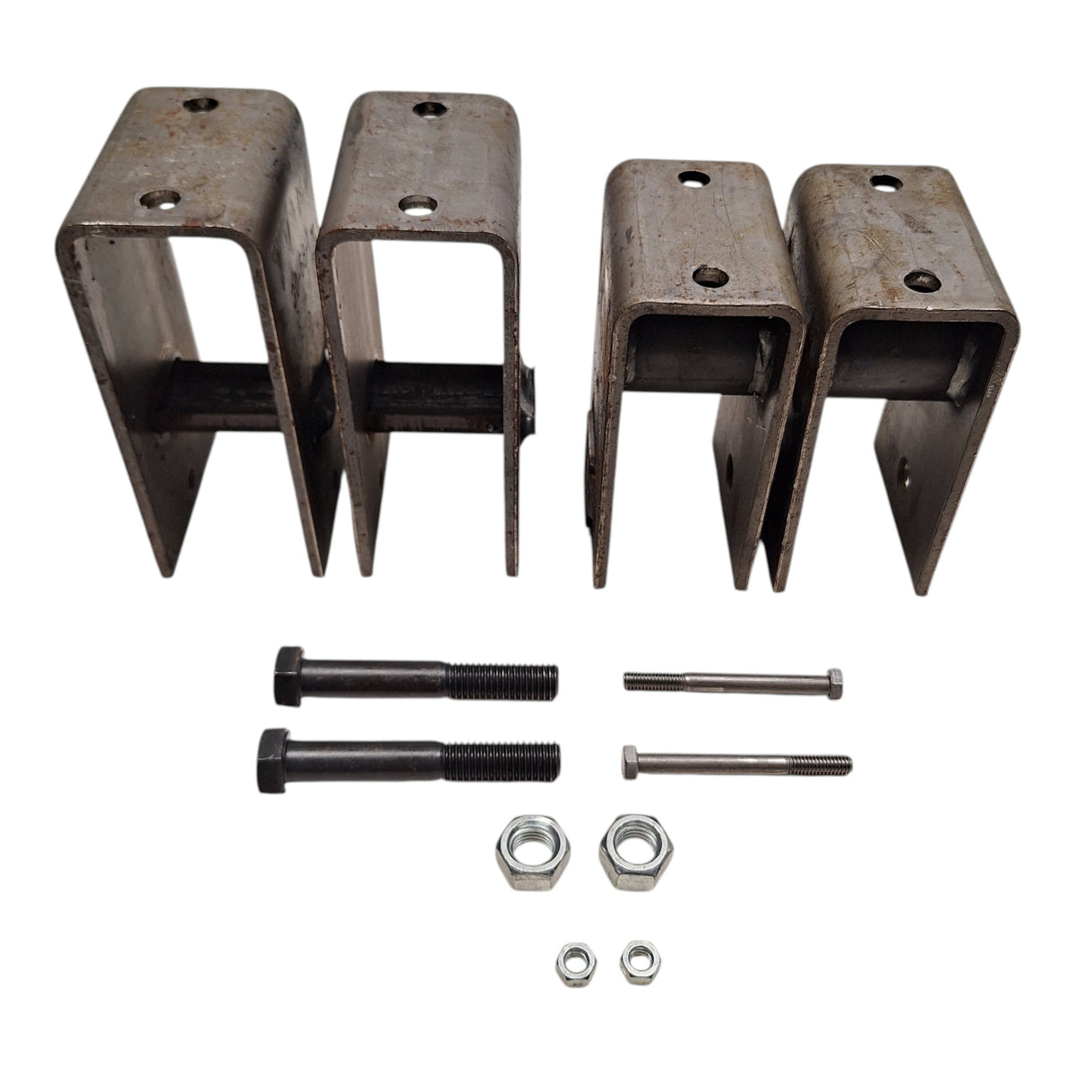 Dexter Single-Axle Trailer Hanger Kit for 2" Slipper Springs - 5" Front, 6-3/8" Rear (HAP-105-00)