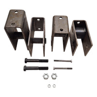 Dexter Single-Axle Trailer Hanger Kit for 2" Slipper Springs - 5" Front, 6-3/8" Rear (HAP-105-00)