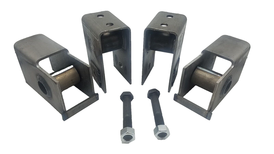 Single Axle Hanger Kit for Dexter D100G 10K GD - 2-1/2" Slipper Springs (HAP-158-00)
