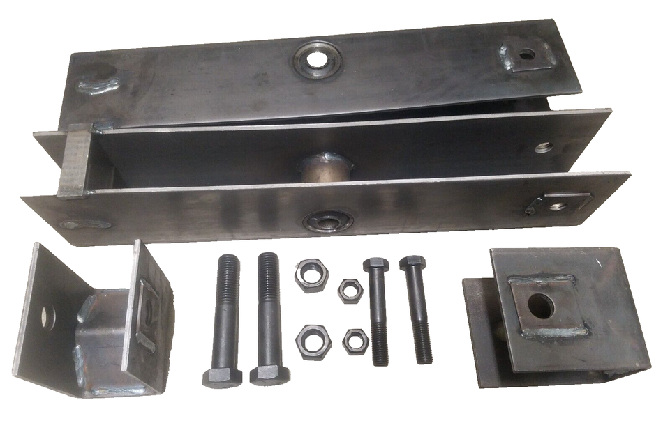 Hanger Kit 10KGD 2-1/2" Spring 24.6 Long Equalizer 013-141-03  Hangers and Bolts - 48.5" Axle Spacing CENTER PARTS ONLY (HAP-258-03)