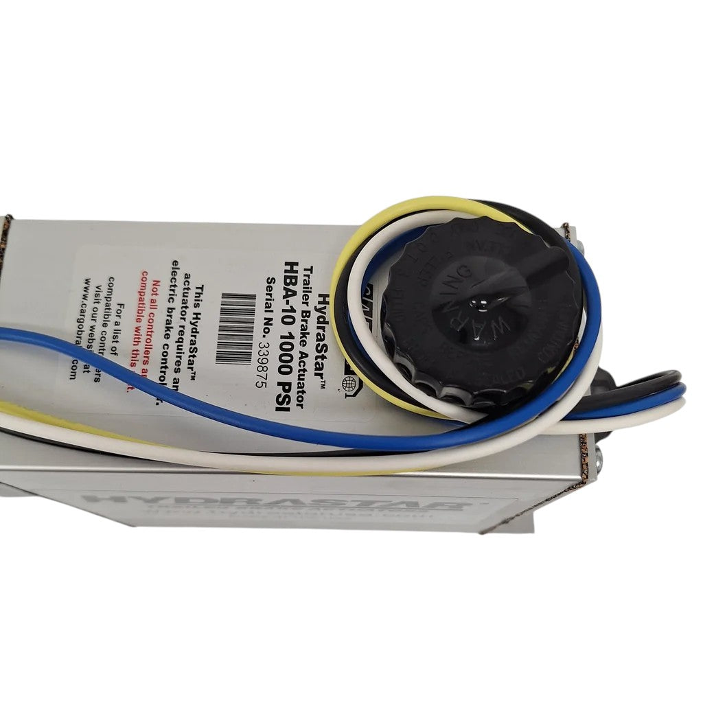 Hydrastar HBA-10 Electric-Over-Hydraulic Actuator | 1,000 PSI for Drum Brakes (HBA-10)