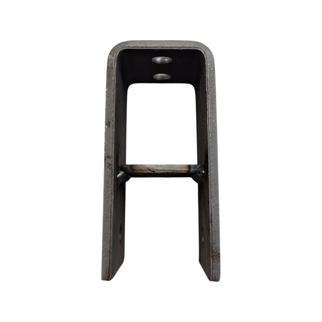 Hanger, rear, 3.47" spring height (wear plate), 2" Slipper, 3" long, 6" tall Heavy duty 5.03" retainer bolt height (HG-15853-R)