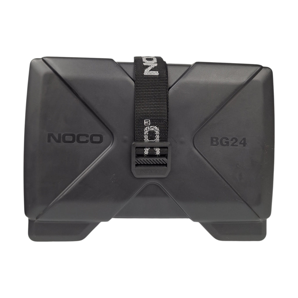 NOCO Black Battery Box with Snap On Lid & Hardware for Group 24 Batteries Trailer Marine (HM300)
