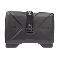 NOCO Black Battery Box with Snap On Lid & Hardware for Group 24 Batteries Trailer Marine (HM300)
