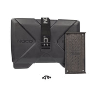 NOCO Black Battery Box with Snap On Lid & Hardware for Group 24 Batteries Trailer Marine (HM300)