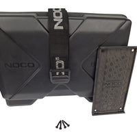 NOCO Black Battery Box with Snap On Lid & Hardware for Group 24 Batteries Trailer Marine (HM300)