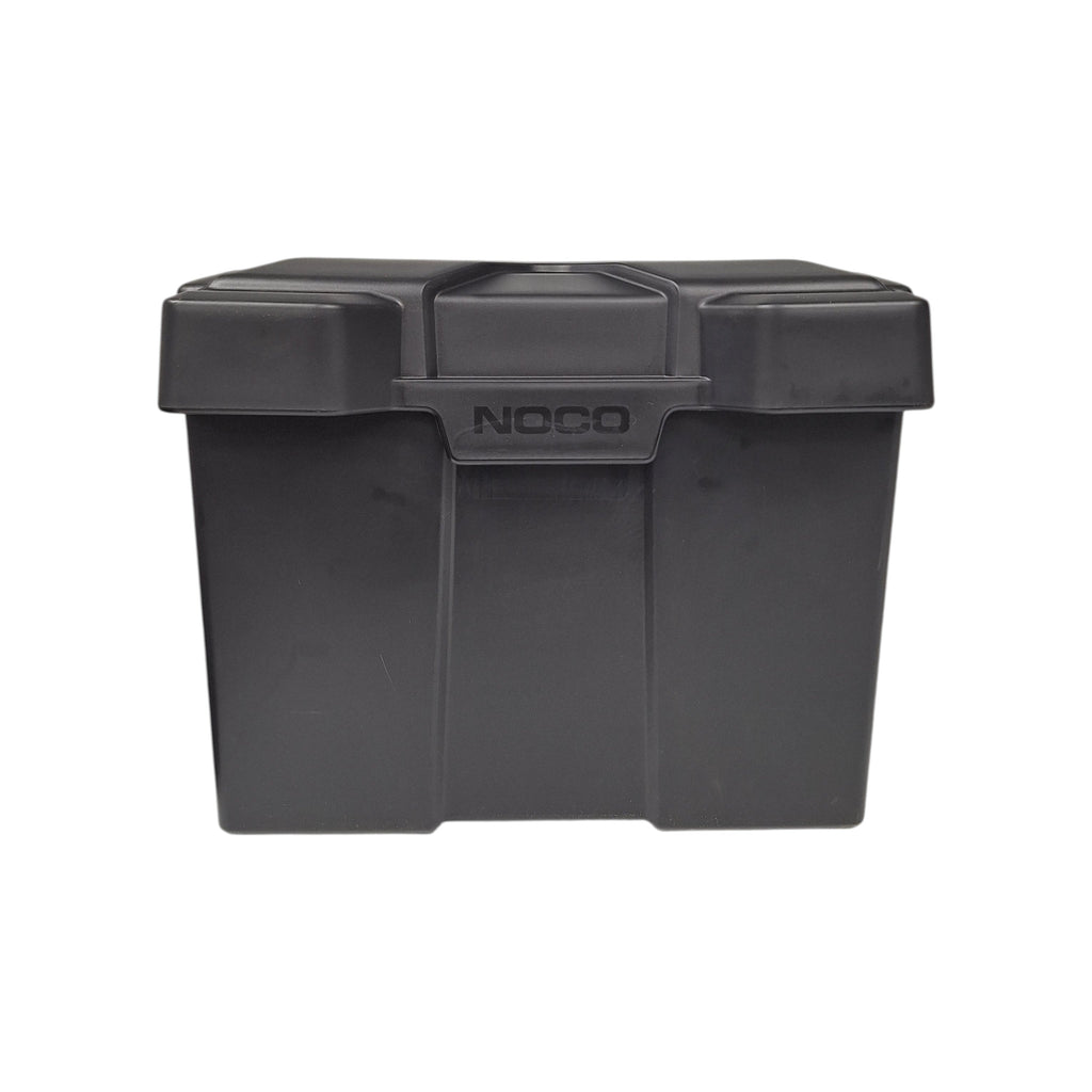 NOCO Black Battery Box with Snap On Lid & Hardware for Group 24 Batteries Trailer Marine (HM300)
