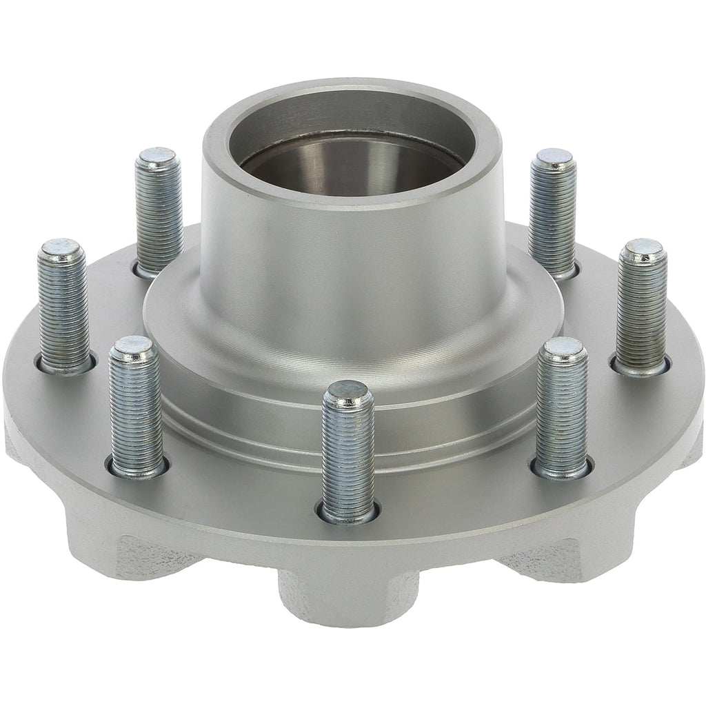 DeeMaxx 8K Galvanized Trailer Hub - 8 on 6.5″ Bolt Pattern with 9/16″ Studs (HUB-865NT-9-GALV)