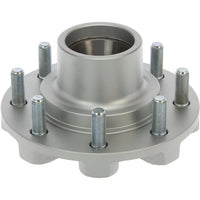 DeeMaxx 8K Galvanized Trailer Hub - 8 on 6.5″ Bolt Pattern with 9/16″ Studs (HUB-865NT-9-GALV)