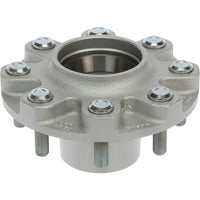 DeeMaxx 8K Galvanized Trailer Hub - 8 on 6.5″ Bolt Pattern with 9/16″ Studs (HUB-865NT-9-GALV)