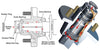 3500# 89" HUB FACE TRAILER AXLE WITH 5X5 HUBS (3500-89-2-H550-KIT) >>IN STORE PICKUP ONLY <<