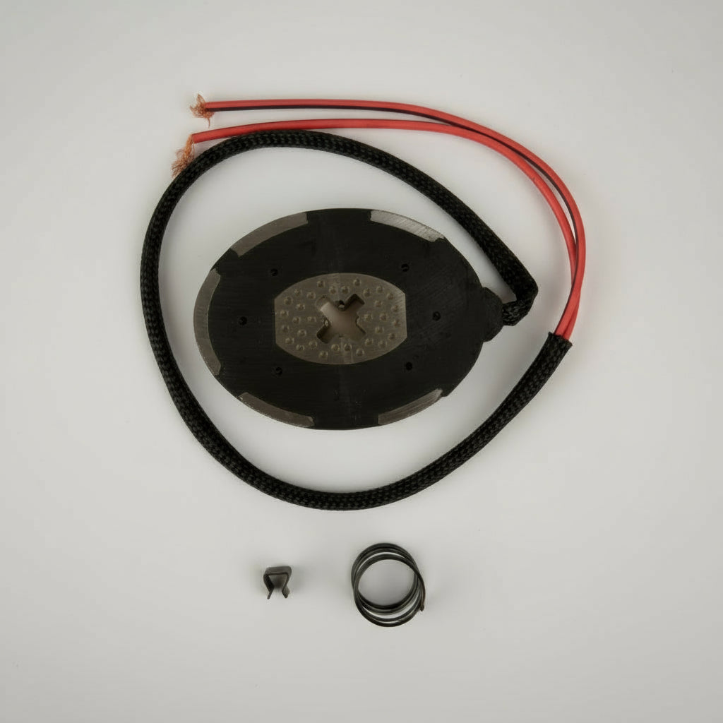 Brake Magnet – Replaces Dexter 7.2K and 8K Hybrid – Black Wire with Springs and Clips (77M-1208HB)