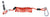 Breakaway Switch Assembly 4' Long Coiled Rubber Breakaway Cable w/Plunger Pin Carabiner Connector Trailer (BRK-ASMBLY)