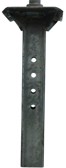 Gooseneck Coupler 25K RAM 4" Square Load Bearing Pin 8" Adjustment 2-5/16" Ball (GCSQ-25008)