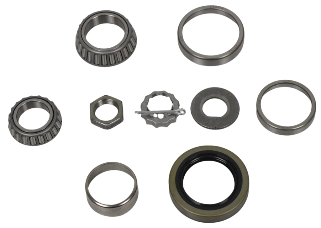 Trailer Axle Wheel Bearing Kit 3500# Vault UFP Dexter W/ Wear Sleeve + Seal 3700# (BK2-256-VWS)