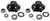 2X Idler Hub 6000# 6 x 5.5 Dexter 1/2" Stud Cupped & Studded 15123+25580 (008-213-09-KITX2)