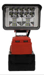 3" Cordless LED Work Light with Dual USB Charger For Milwaukee 18V Li-Ion Batteries 2 Light Modes 1000 Lumens Adjustable Angle (M18WLCH)