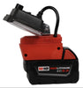 3" Cordless LED Work Light with Dual USB Charger For Milwaukee 18V Li-Ion Batteries 2 Light Modes 1000 Lumens Adjustable Angle (M18WLCH)