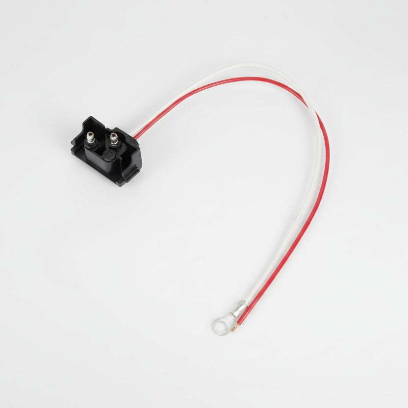 2.5" Red Clear Round Sealed Clearance Marker Light 4 LED Grommet Mount 2 1/2 (J-25-RKC)