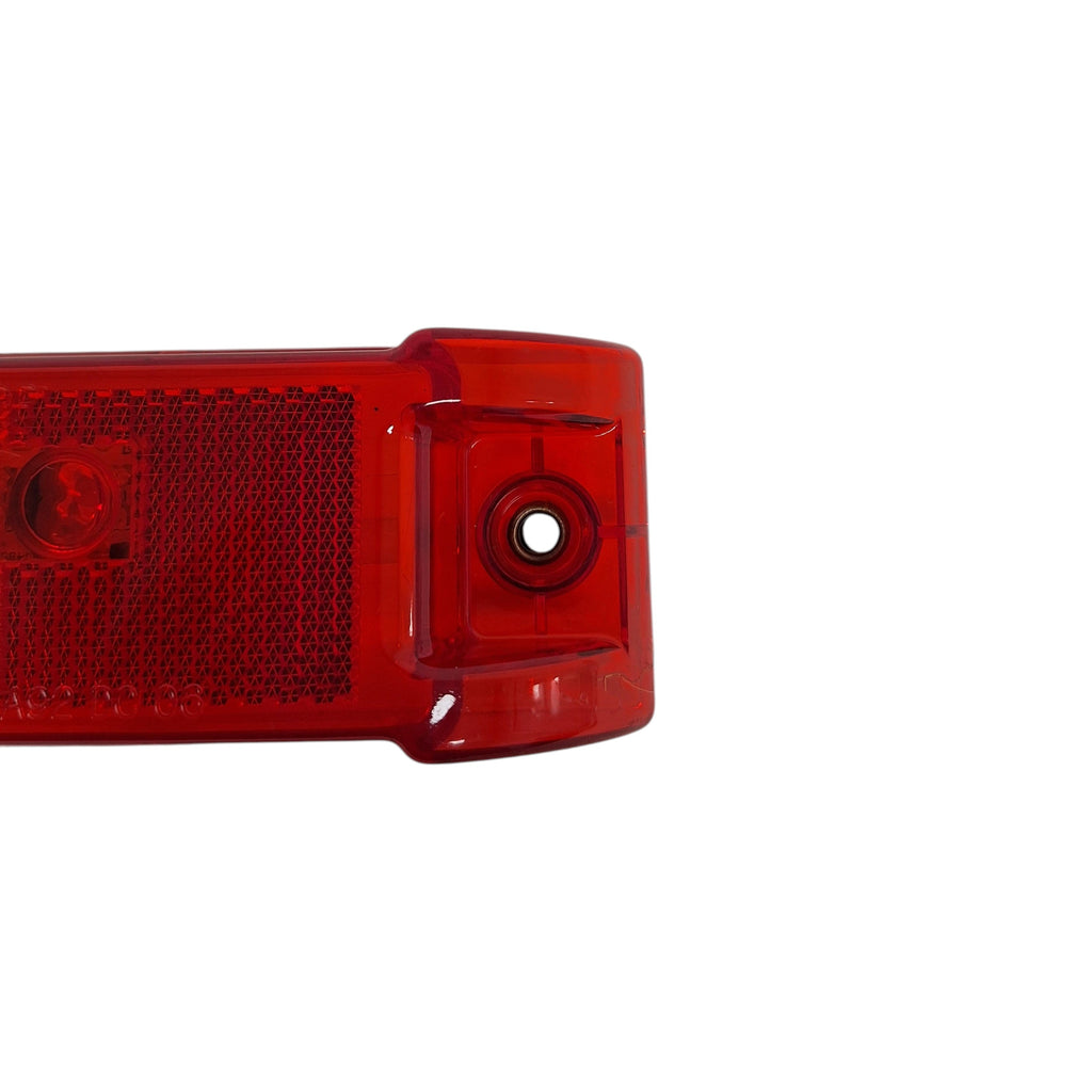 2" x 6" Red Reflective Clearance Marker Light Trailer Truck RV Camper J485 (J-485-R)