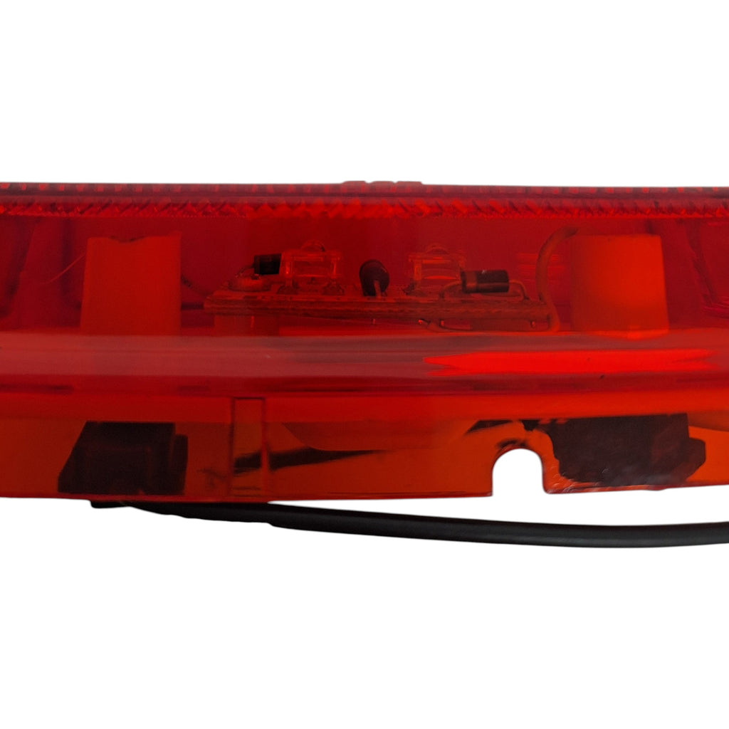 2" x 6" Red Reflective Clearance Marker Light Trailer Truck RV Camper J485 (J-485-R)