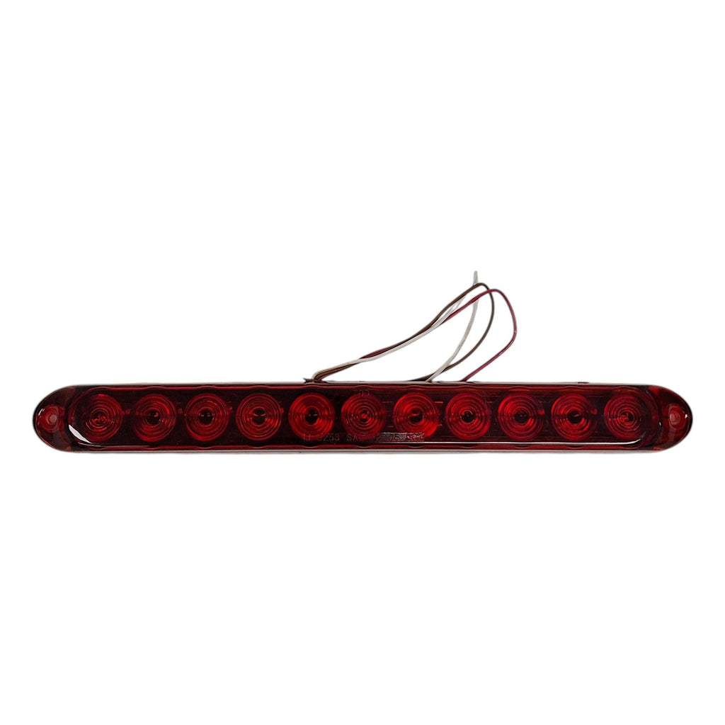 Jammy 15" Slimline ID Bar Red LED 3 Wire 3 LED Configuration Over 80" Wide Truck Trailer RV (J-5253-R3)