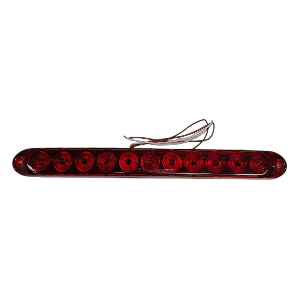 Jammy 15" Slimline ID Bar Red LED 3 Wire 3 LED Configuration Over 80" Wide Truck Trailer RV (J-5253-R3)