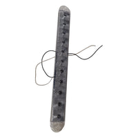 One - 15 inch 11 LED Slim Line White Back up light Solar (J-535-CC)