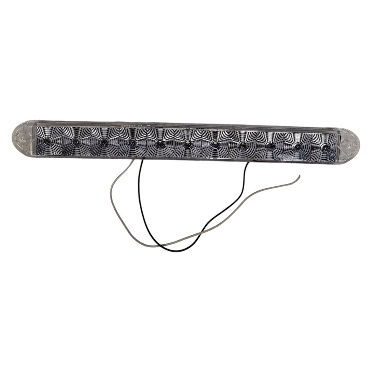One - 15 inch 11 LED Slim Line White Back up light Solar (J-535-CC)