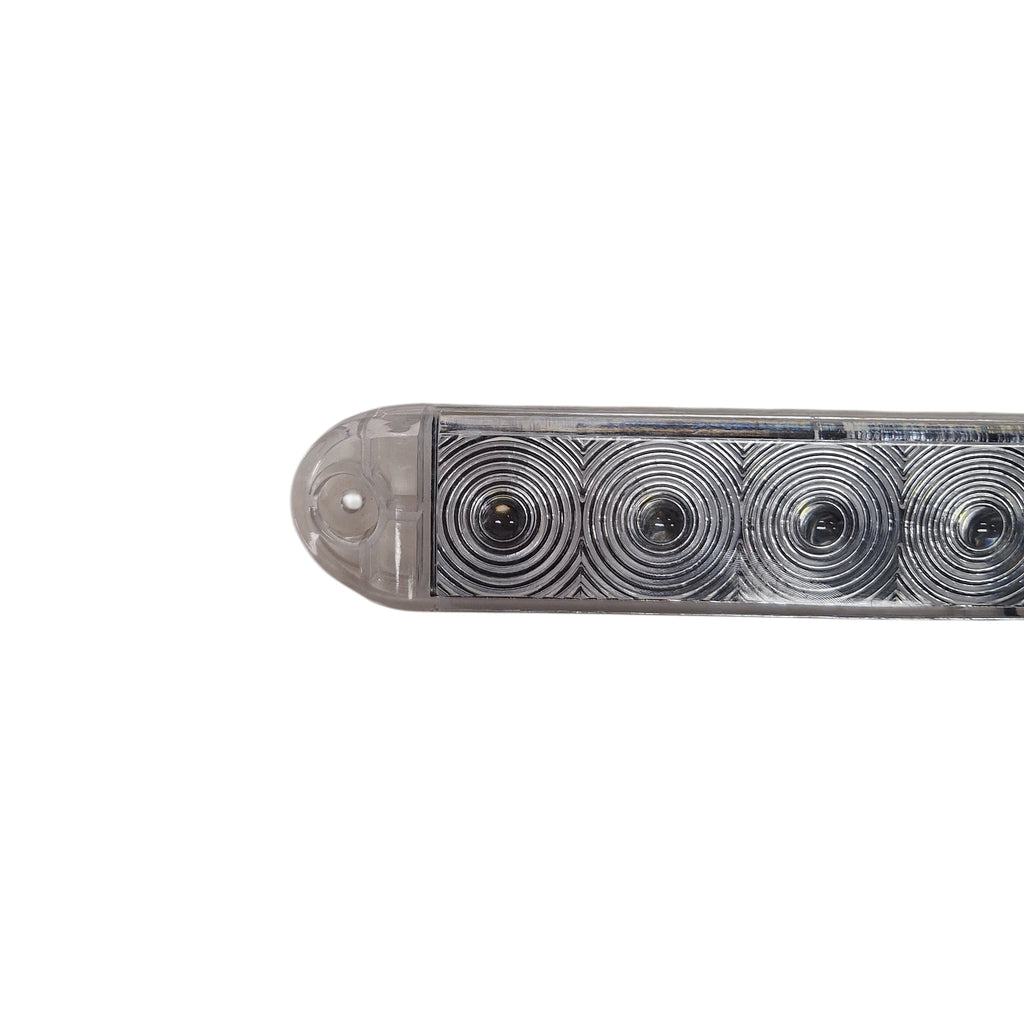 One - 15 inch 11 LED Slim Line White Back up light Solar (J-535-CC)