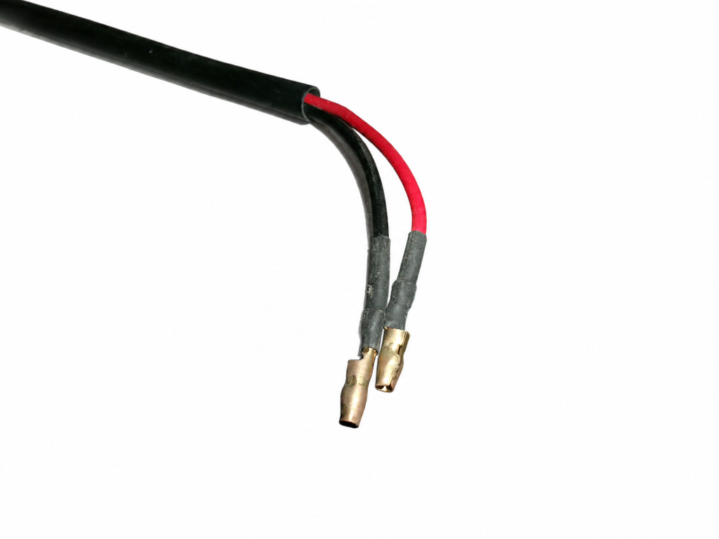 Jammy Round Single 3/4" Red LED Marker Light, 16" Lead (J-55-R)