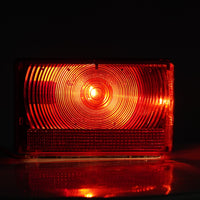 Jammy Red Rectangular Trailer Light - Right Side (J-70)