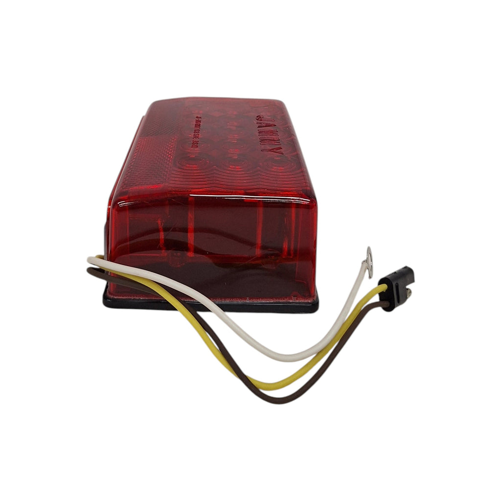 Jammy LED Driver Side Box Stop Turn Tail Trailer Light with License Plate Light (J-72-L)