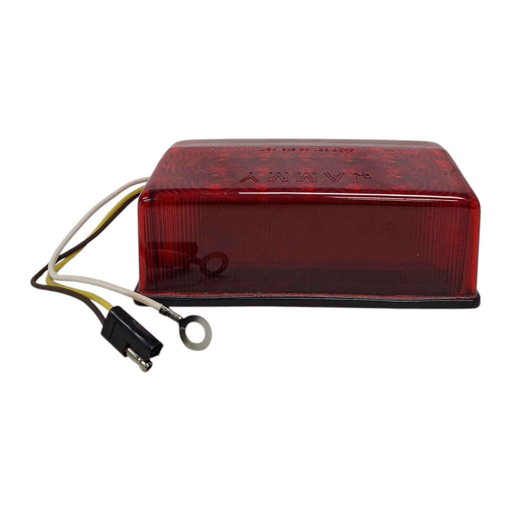 Jammy LED Driver Side Box Stop Turn Tail Trailer Light with License Plate Light (J-72-L)