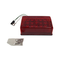 Jammy Red Rectangular Trailer Light - Right Side (J-72)